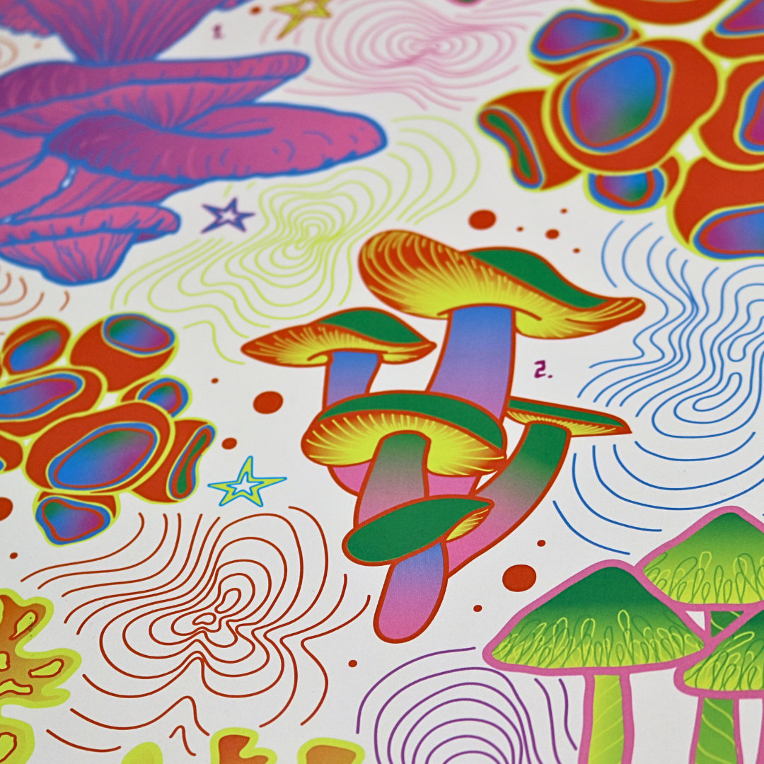 Mushroom Poster